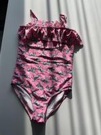 Roze badbak met luipaarden (maat 146/152), Ophalen of Verzenden, Zo goed als nieuw, Roze, Badpak