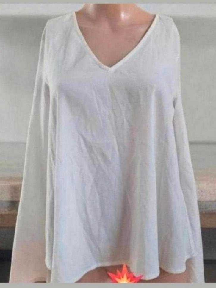 ✨️SUPERTRASH Blouse Maat 34/36 - Met BUNDELKORTING‼️✨️, Kleding | Dames, Blouses en Tunieken, Zo goed als nieuw, Maat 36 (S), Wit
