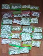 Silicone letterkralen wit, Ophalen, Zo goed als nieuw