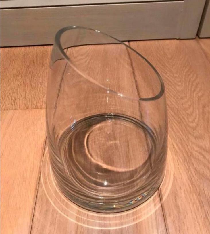 Vase en verre, Enlèvement, Comme neuf, Verre
