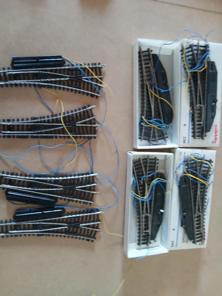 commutateurs Marklin K, Enlèvement ou Envoi, Comme neuf, Rails, Märklin