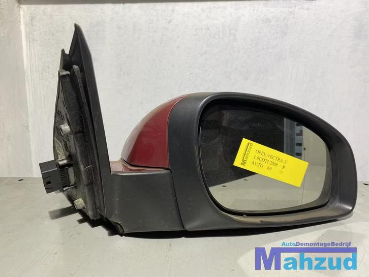 OPEL VECTRA C Rood Z50C Rechts rechter spiegel buitenspiegel, Auto-onderdelen, Spiegels, Opel, Gebruikt
