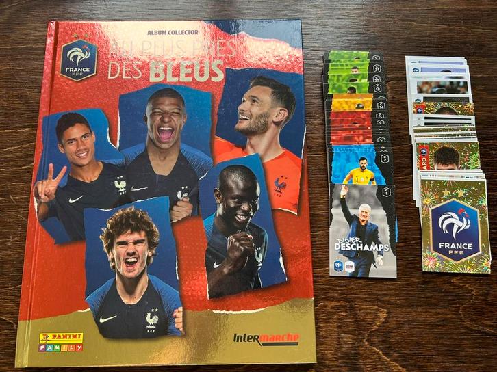 Panini Frankrijk ‘ au plus pres des bleus 2020’compleet, Hobby en Vrije tijd, Stickers en Plaatjes, Zo goed als nieuw, Meerdere stickers