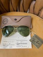 NIEUWE Vintage B&L Ray-Ban Aviator 62 zonnebril G15 A33 NOS, Neuf, Enlèvement ou Envoi, Vert, Ray-Ban