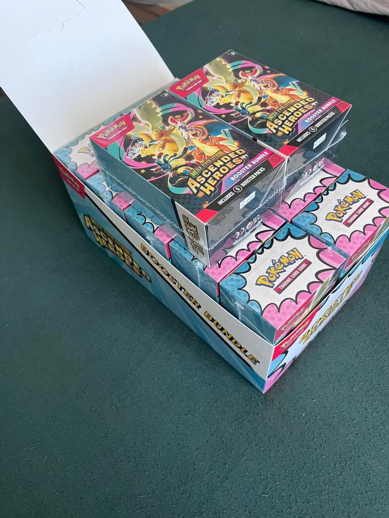 (12x) booster bundels acended heroes, Ophalen, Zo goed als nieuw