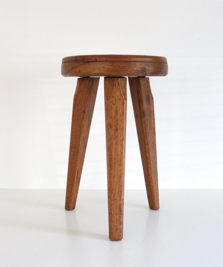 Vintage krukje / Houten plantentafeltje, Antiek en Kunst, Ophalen of Verzenden