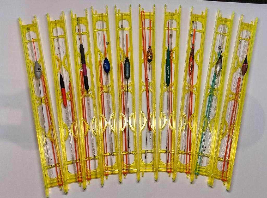 Hengelsport 10 zelfgemaakte vislijntjes set 88, Watersport en Boten, Ophalen of Verzenden, Nieuw, Vaste hengel