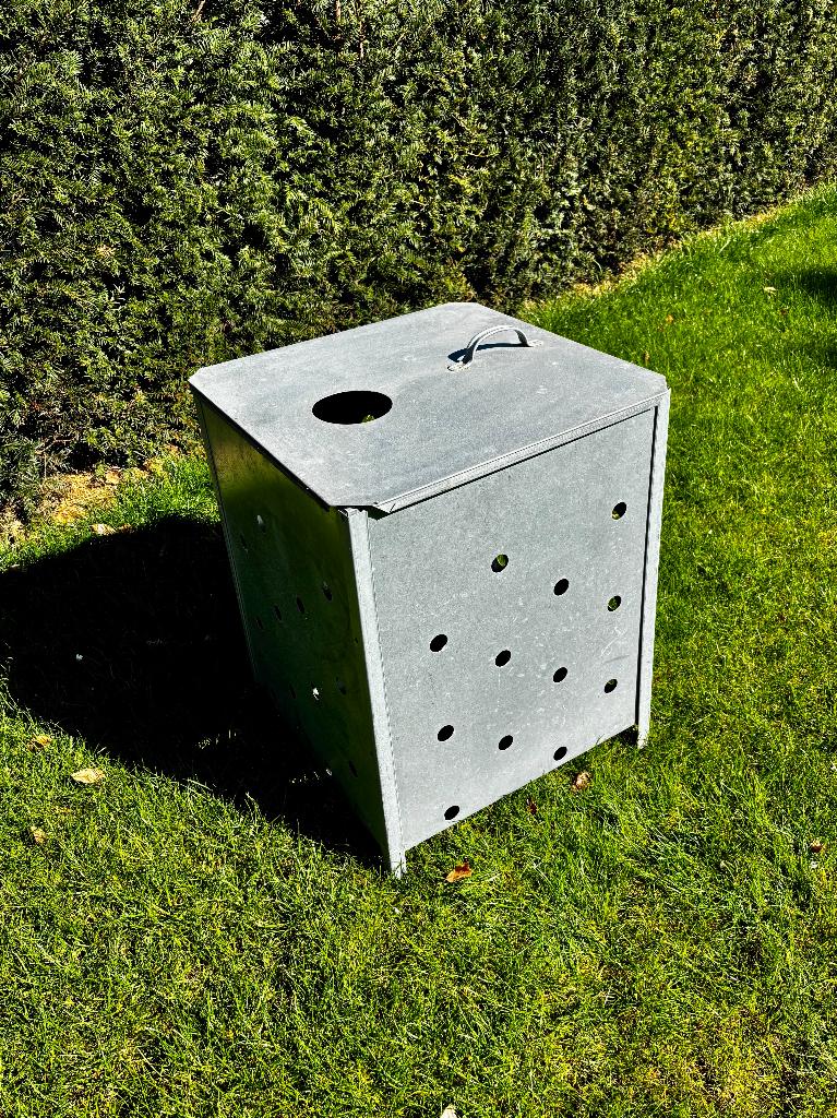 incinérateur de déchets de jardin - galvanisé - neuf, Jardin & Terrasse, Enlèvement ou Envoi, Neuf
