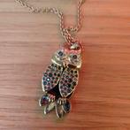 uilenhanger Swarovski, Handtassen en Accessoires, Kettingen, Ophalen of Verzenden