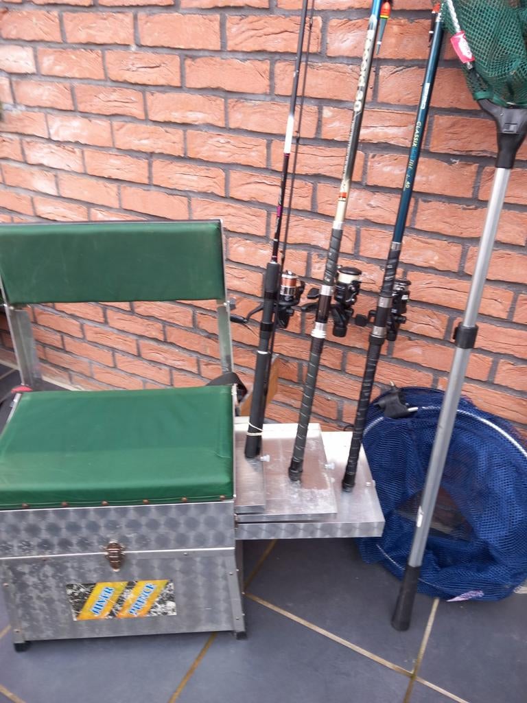 Matériel de pêche, Ophalen