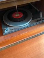 Radio en platenspeler in mooie kast, Ophalen, Gebruikt, Radio