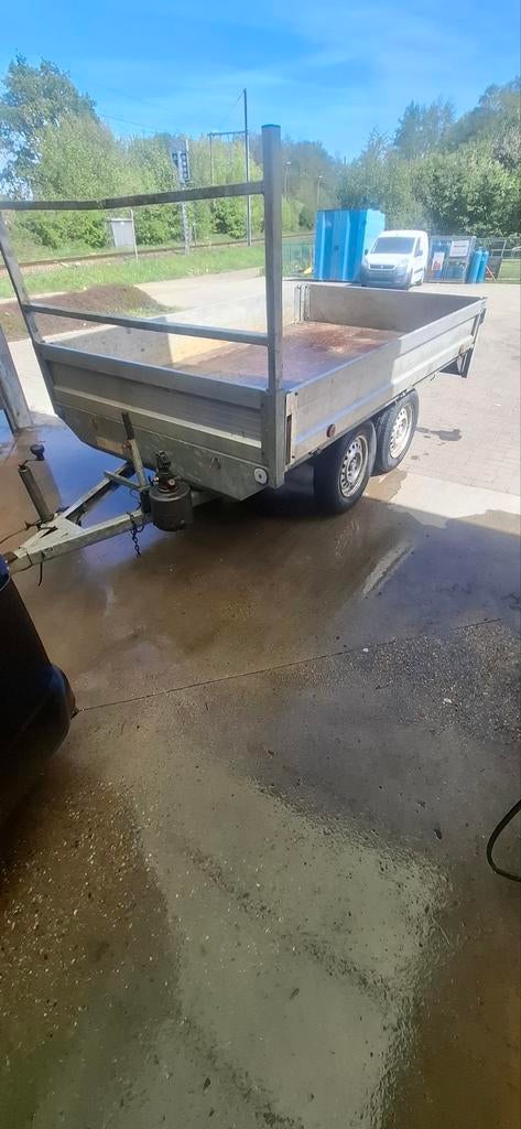 Kipper Aanhangwagen dubbelasser Remorque 750kg ongeremd, Enlèvement ou Envoi