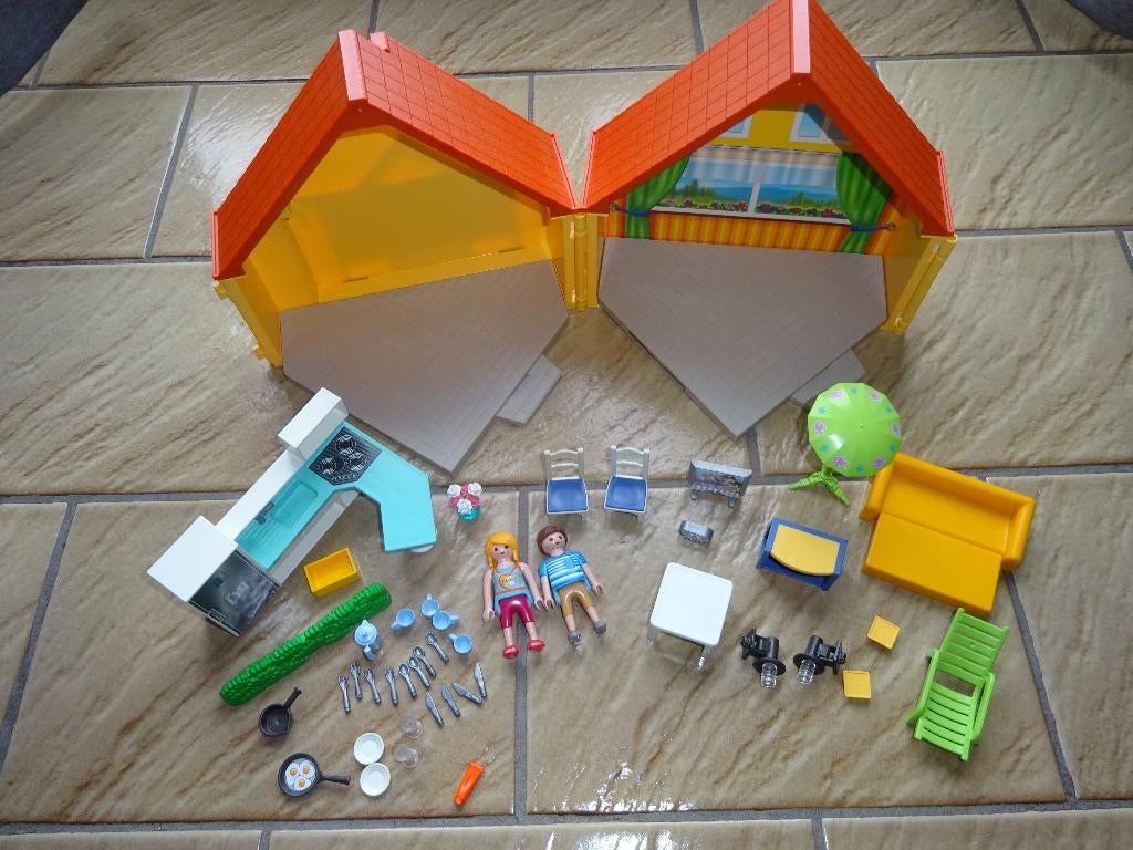 Playmobil meeneemhuis, Ophalen of Verzenden, Zo goed als nieuw, Complete set