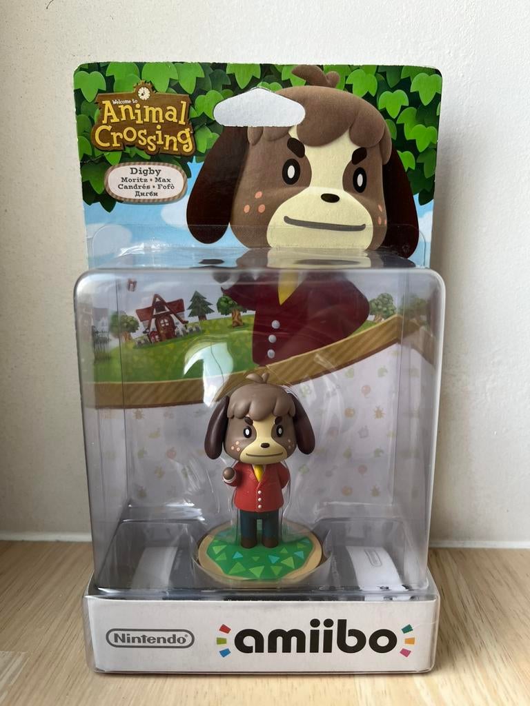 Amiibo Digby (Animal Crossing), Verzamelen, Poppetjes en Figuurtjes, Nieuw, Ophalen of Verzenden