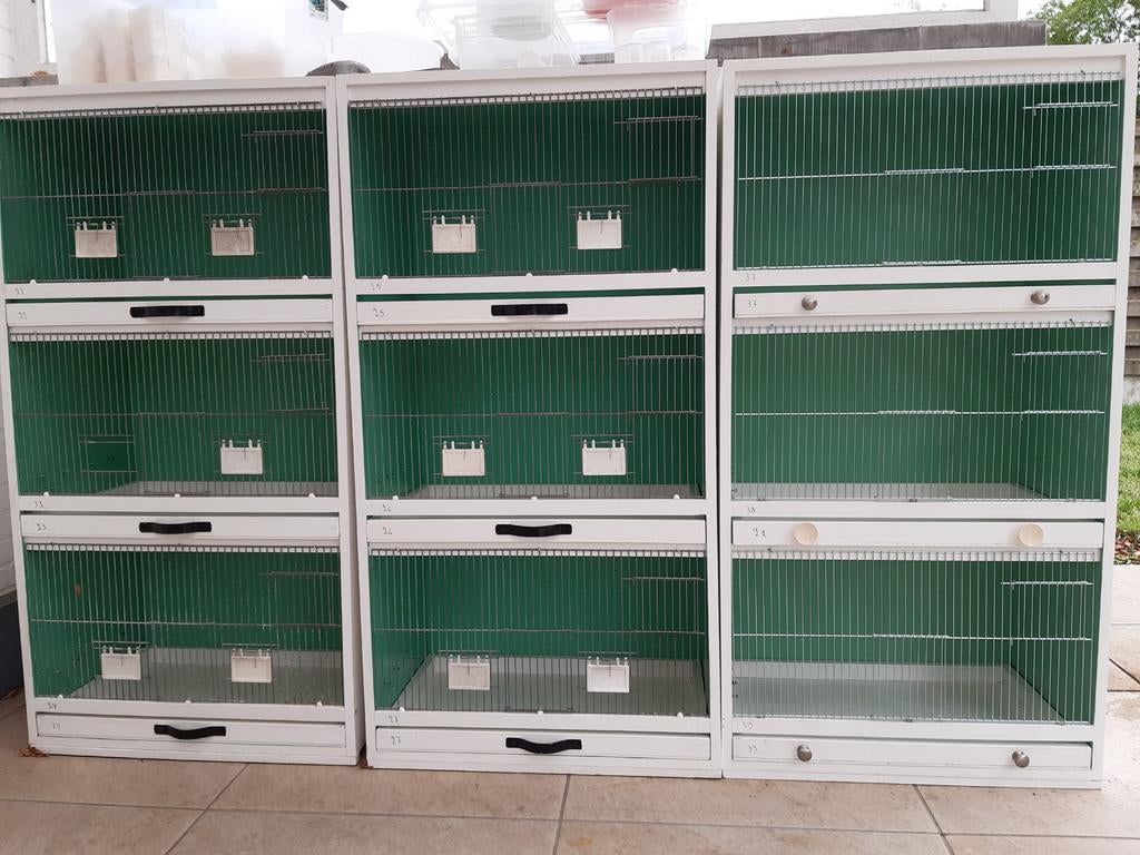 Kweekkooien (3-delig), Ophalen, Hout