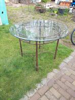 Tuintafel, Ophalen, Gebruikt, Rond, Metaal