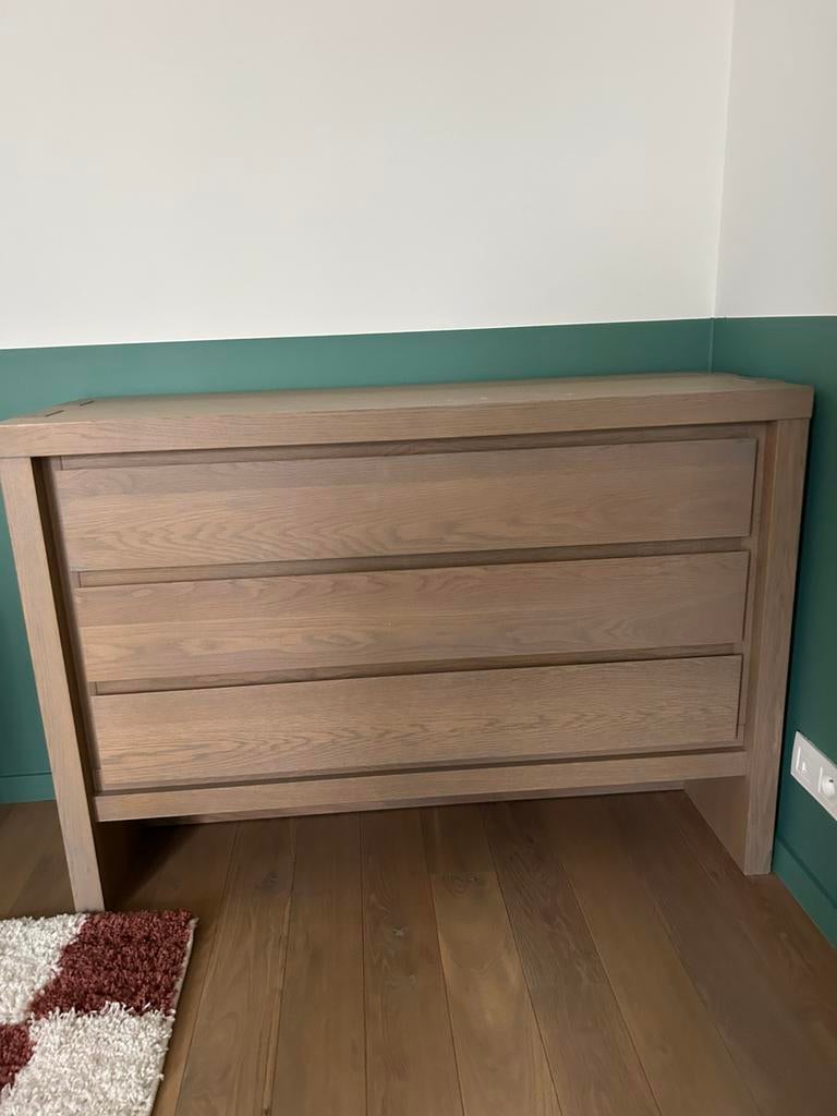 Massief eiken kast, Ophalen