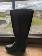 Bottes cuir neuves, Zwart, Lage of Enkellaarzen, Nieuw, Ophalen of Verzenden
