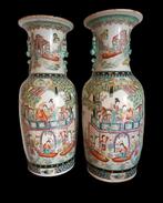paar grote Chinese vazen., Antiek en Kunst, Ophalen