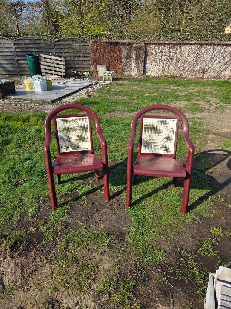 Tuinstoelen, Ophalen