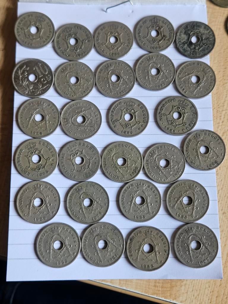 Belgische munten van 10 cent 1902-1930, Postzegels en Munten, Ophalen of Verzenden, Overig