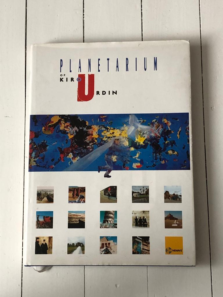 Kunstboek Planetarium of Kiro Urdin, Ophalen of Verzenden