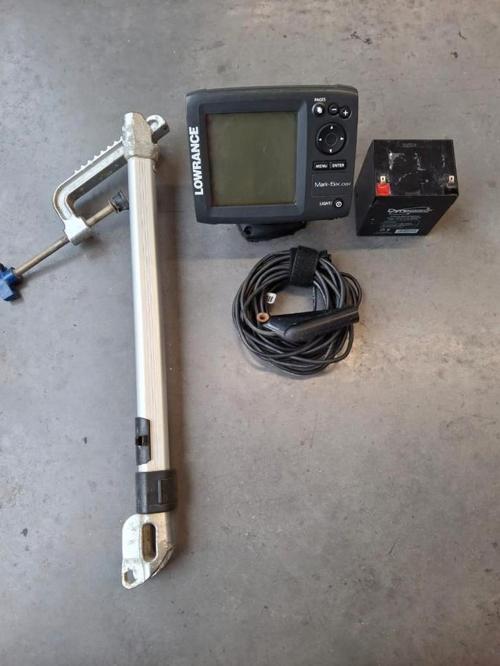 Lowrance Mark-5x DSI + accessoires, Watersport en Boten, Hengelsport | Algemeen, Gebruikt, Overige typen, Ophalen
