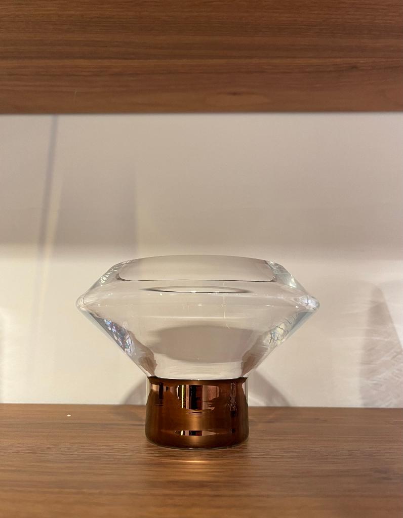 Bougeoir en verre "Tank" TOM DIXON, Antiquités & Art, Enlèvement