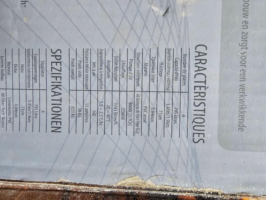 Intex spa als nieuw te koop, Ophalen, Zo goed als nieuw, Filter, Opblaasbaar