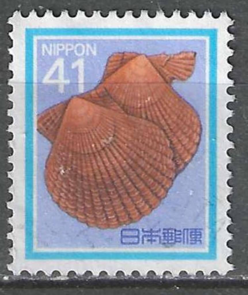 Japan 1989 - Yvert 1725 - Schelpen - 41 y. (ST), Postzegels en Munten, Postzegels | Azië, Gestempeld, Verzenden