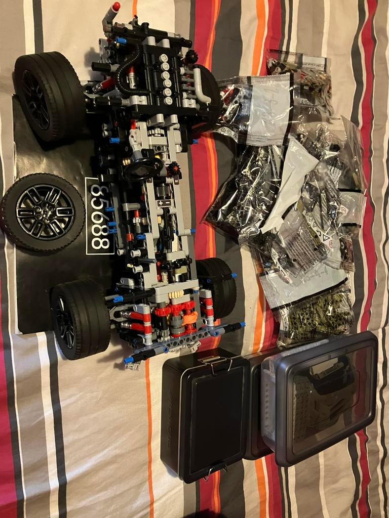 Lego technics landrover defender, Ophalen, Zo goed als nieuw