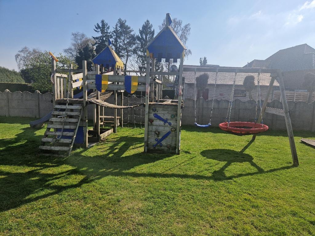 Speeltuig Wickey King, Enfants & Bébés, Jouets | Extérieur | Aires de jeux, Enlèvement, Utilisé, Bac à sable