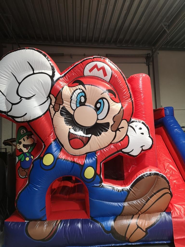 Springkasteel mario, Ophalen