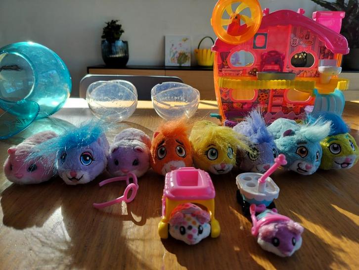Speelgoed rijdende hamsters met geluid + enkele accesoires, Enfants & Bébés, Jouets | My Little Pony, Enlèvement