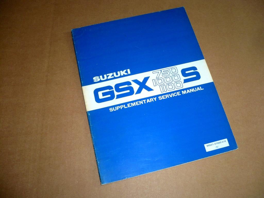 Complément au manuel d'atelier Suzuki GSX Katana, Motos, Modes d'emploi & Notices d'utilisation, Suzuki, Enlèvement ou Envoi