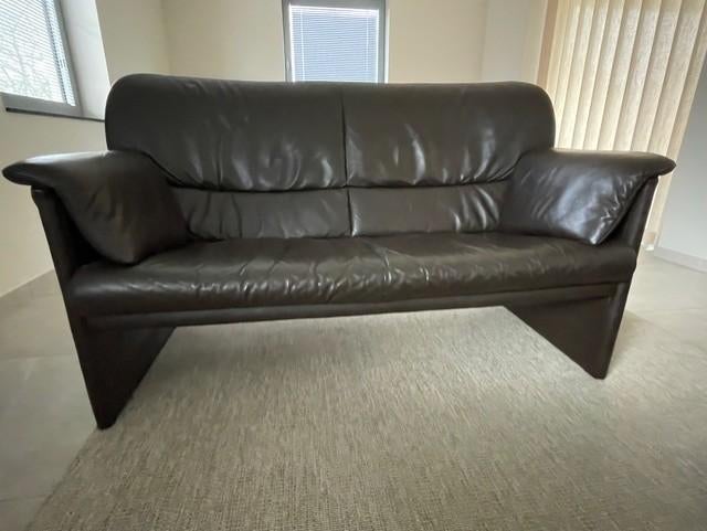 zetel JORI 2,5 zit leder, Antiek en Kunst, Antiek | Meubels | Stoelen en Sofa's, Ophalen