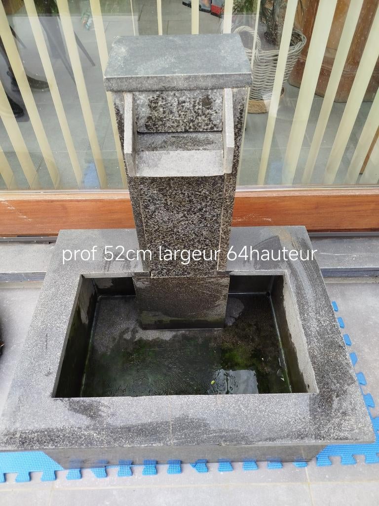 Fontaine de jardin, Jardin & Terrasse, Enlèvement, Pierre, Fontaine