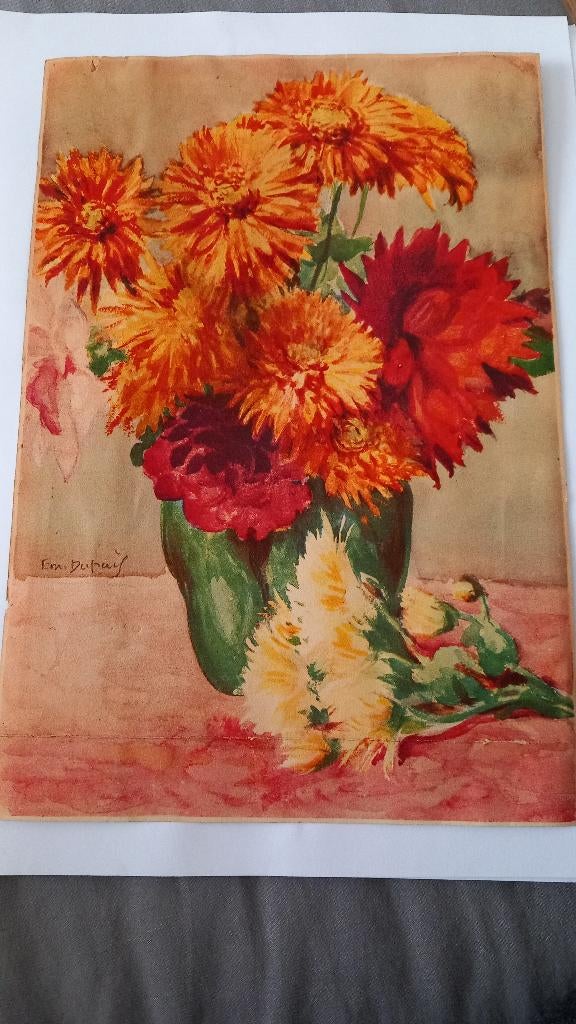 Schilder gesigneerd Em Dupuy, Ophalen of Verzenden