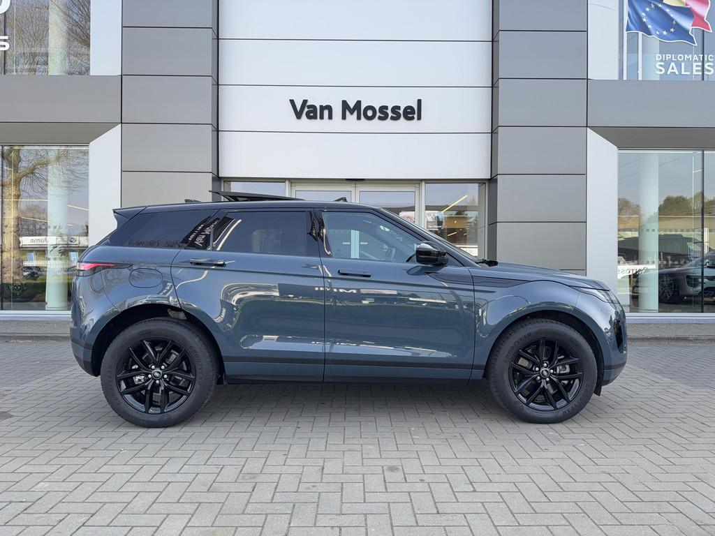 Land Rover Range Rover Evoque P160 S (bj 2025, automaat), Auto's, Land Rover, Gebruikt, Zwart, Blauw, Leder