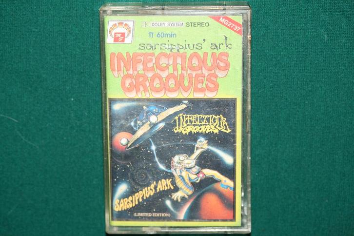 Infectious Grooves – Sarsippius' Ark, Cd's en Dvd's, Cassettebandjes, Gebruikt, Rock en Metal, 1 bandje, Ophalen of Verzenden