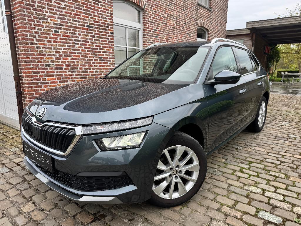 Skoda Kamiq 1.0TSI /LED/Camera/Trekhaak/Zetelverwarming, Auto's, Voorwielaandrijving, Lane Keeping Assist, Stof, 610 kg