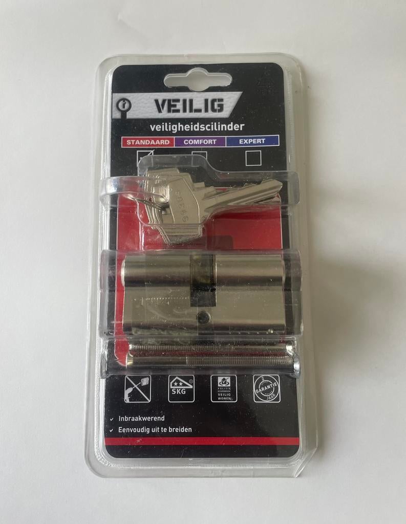 Kit de verrouillage à cylindre : verrouillage simultané, Enlèvement ou Envoi, Neuf, Chrome, Clé