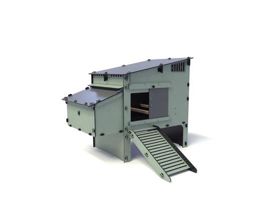 Kunststof Kippenhok - Nestera Aspen 6 | Met 3 meter ren, Dieren en Toebehoren, Ophalen of Verzenden