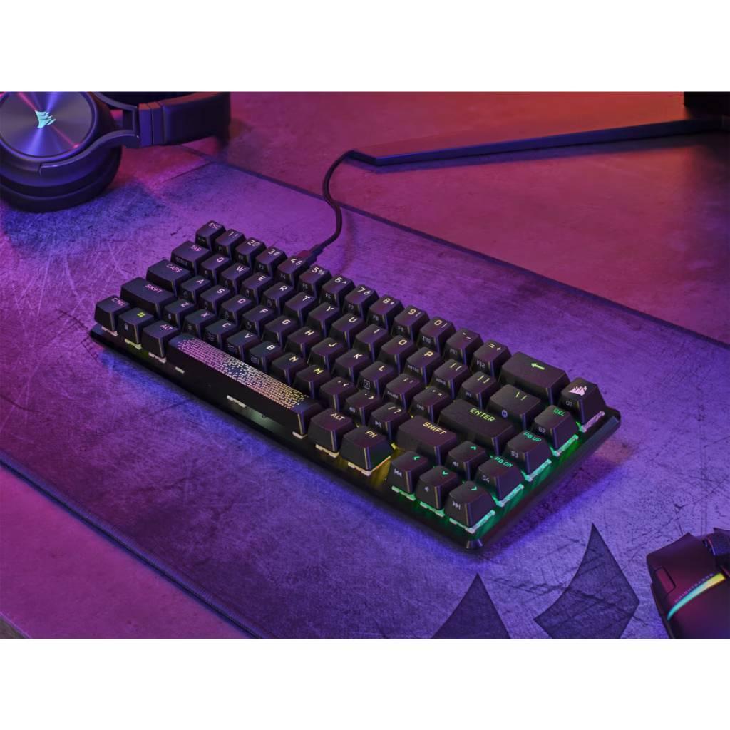 Corsair K65 PRO Mini Toetsenbord, Computers en Software, Gaming toetsenbord, Ophalen of Verzenden, Zo goed als nieuw, Qwerty