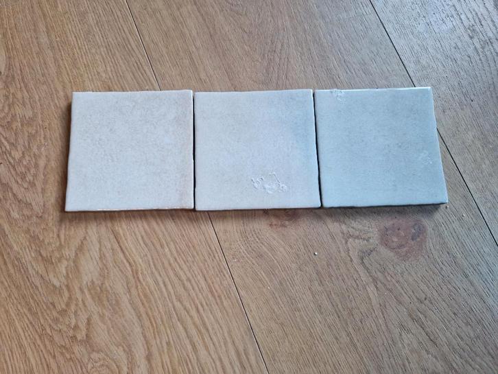 Beige wandtegeltjes, Doe-het-zelf en Bouw, Tegels, Nieuw, Wandtegels, Keramiek, Minder dan 20 cm, Minder dan 20 cm, Minder dan 5 m²