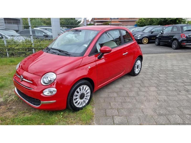 Fiat 500 Lounge, 4 deurs, Parkeersensor, Euro 6, Grijs