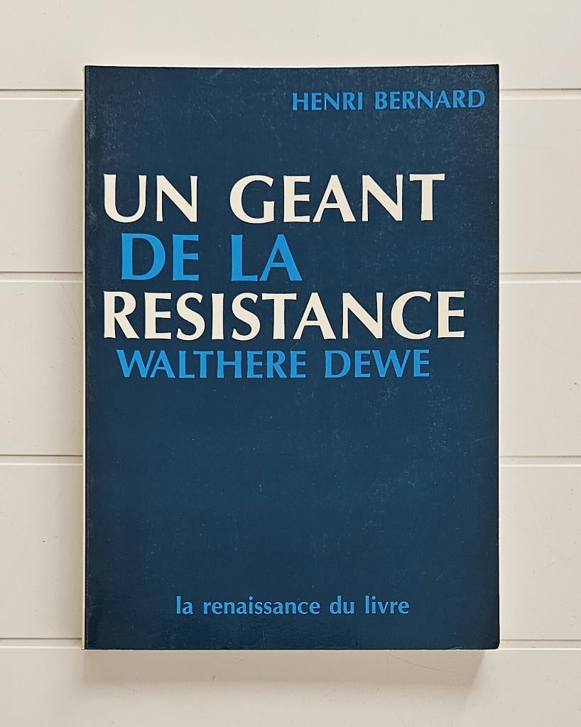 Een reus van het verzet - Walthère Dewé, Walthère Dewé, Ophalen of Verzenden, Tweede Wereldoorlog, Gelezen