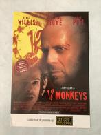 12 MONKEY'S   Filmposter   33-50 cm, Ophalen of Verzenden