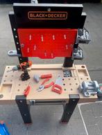 Smoby Black en Decker speelgoedwerkbank - met doos, Ophalen, Zo goed als nieuw