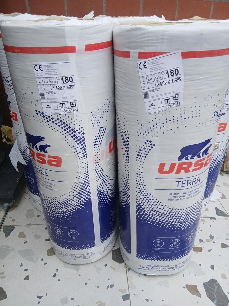 Ursa homtec 35, Ophalen, Glaswol